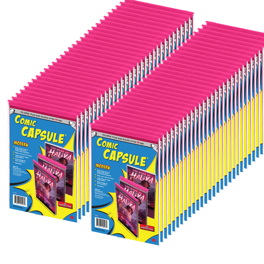 Pink Modern Size ComicCapsule