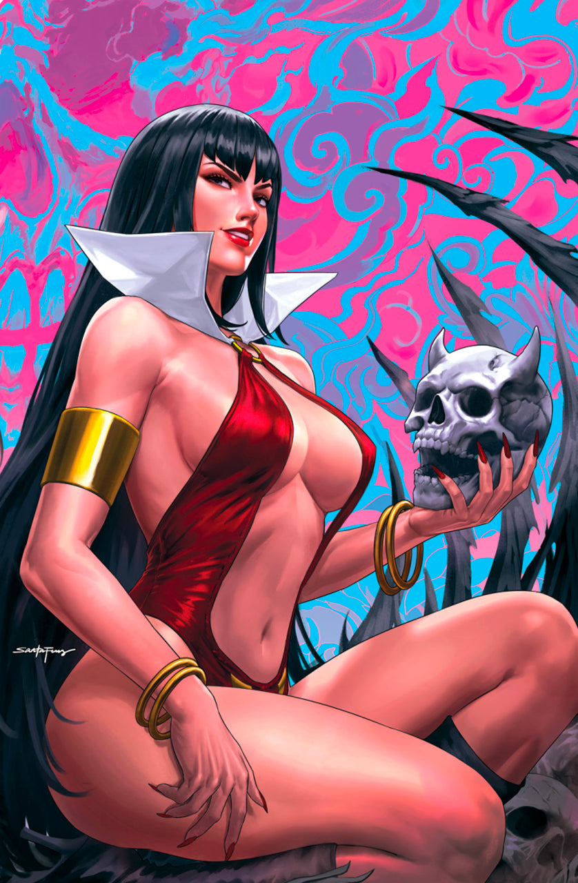 WITCHBLADE VAMPIRELLA #1 SANTA FUNG CVR B VIRGIN VAR FAN EXPO DALLAS 2026 EXCLUSIVE