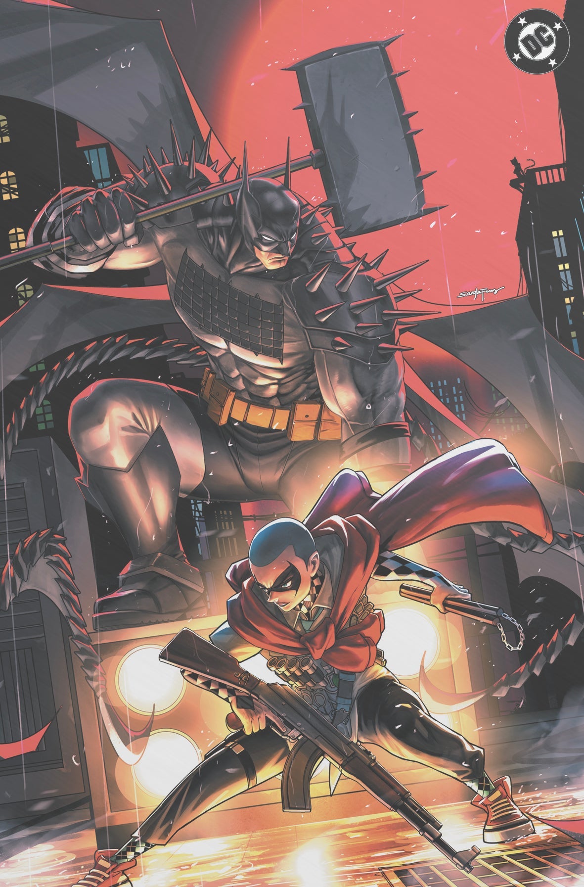 ABSOLUTE BATMAN #22 SANTA FUNG FOIL VARIANT SDCC EXCLUSIVE LTD 1000