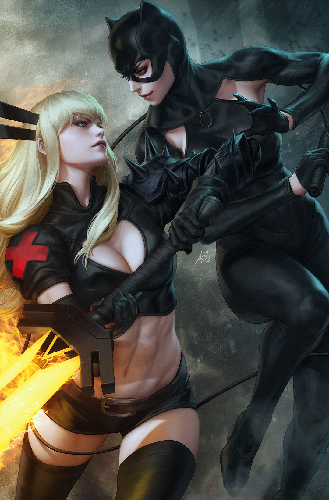 DEADOOL BATMAN #1 ARTGERM 1:100 VIRGIN RATIO - PREORDER 9/17/25