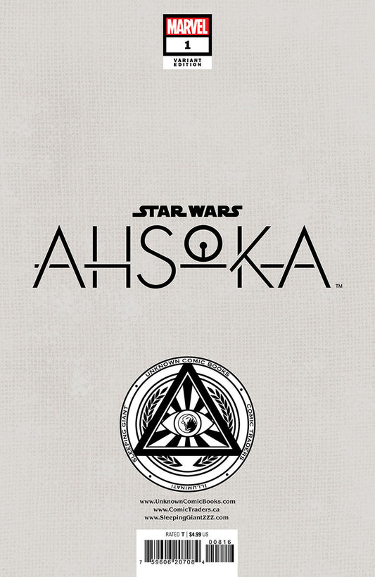 Star Wars: Ahsoka #1 Unknown Comics David Nakayama Virgin Exclusive Var (07/10/2024)