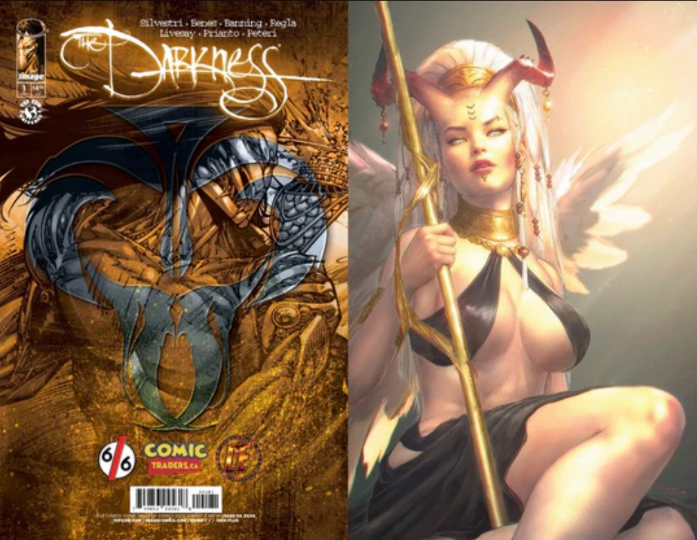 🌃 THE DARKNESS #1 TIAGO DA SILVA VIRGIN EXCLUSIVE VARIANT A - LTD 500