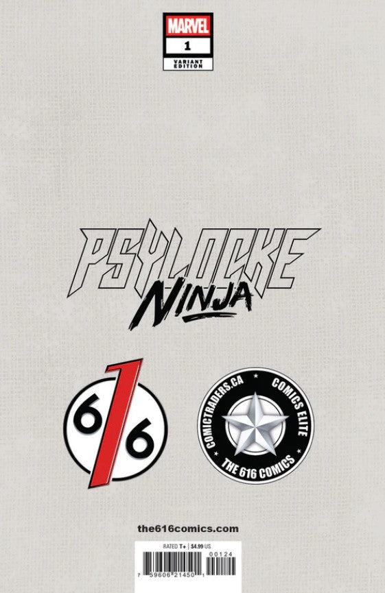 🟣 PSYLOCKE NINJA #1 FANYANG VIRGIN VARIANT EXCLUSIVE C - LTD 1000