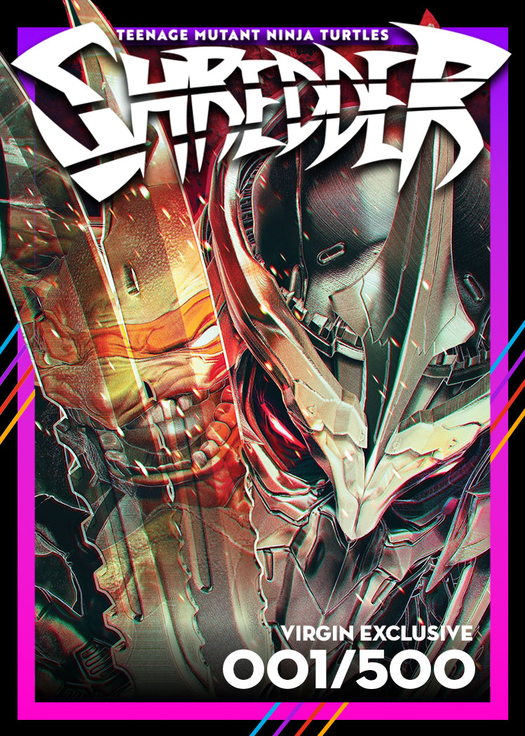 TMNT SHREDDER #1 JOHN GIANG VIRGIN EXCLUSIVE LTD 500 W NUMBERED TRADING CARD COA - PREORDER 8/27/25
