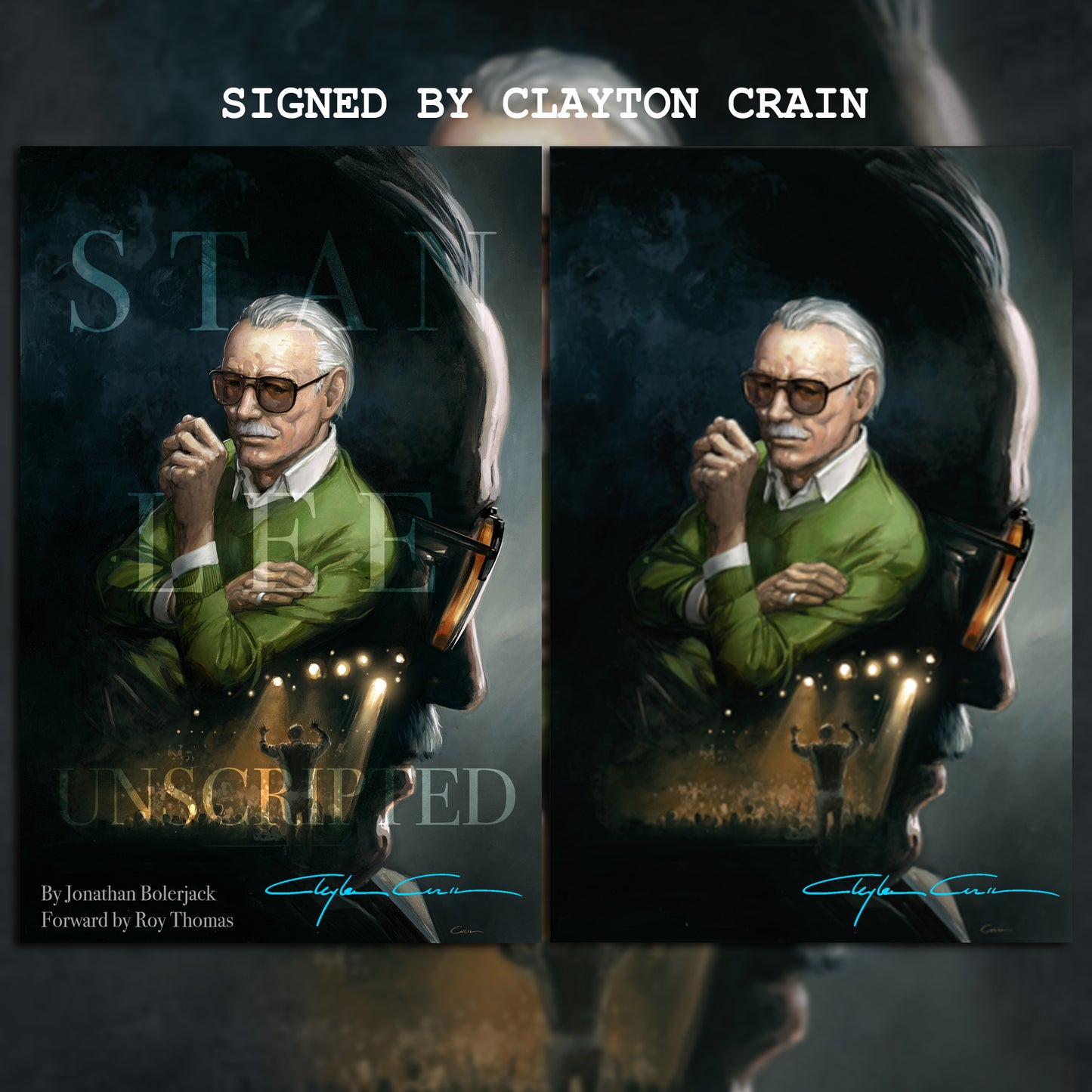 STAN LEE: UNSCRIPTED CLAYTON CRAIN NYCC TRADE EXCLUSIVE - PREORDER 10/13/25