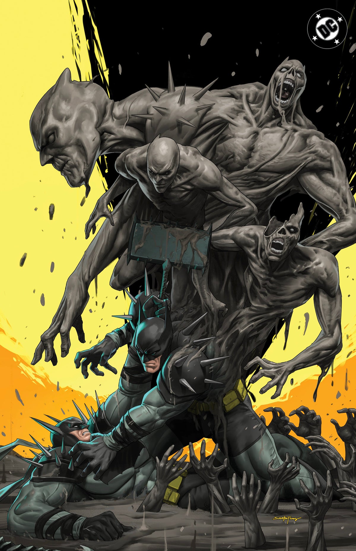 ABSOLUTE BATMAN #23 SANTA FUNG VIRGIN VARIANT EXCLUSIVE LTD 1000