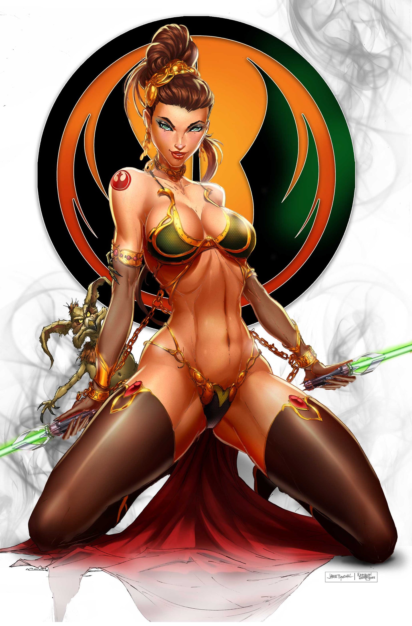 Slave Princess Jedi Cosplay Virgin Exclusive