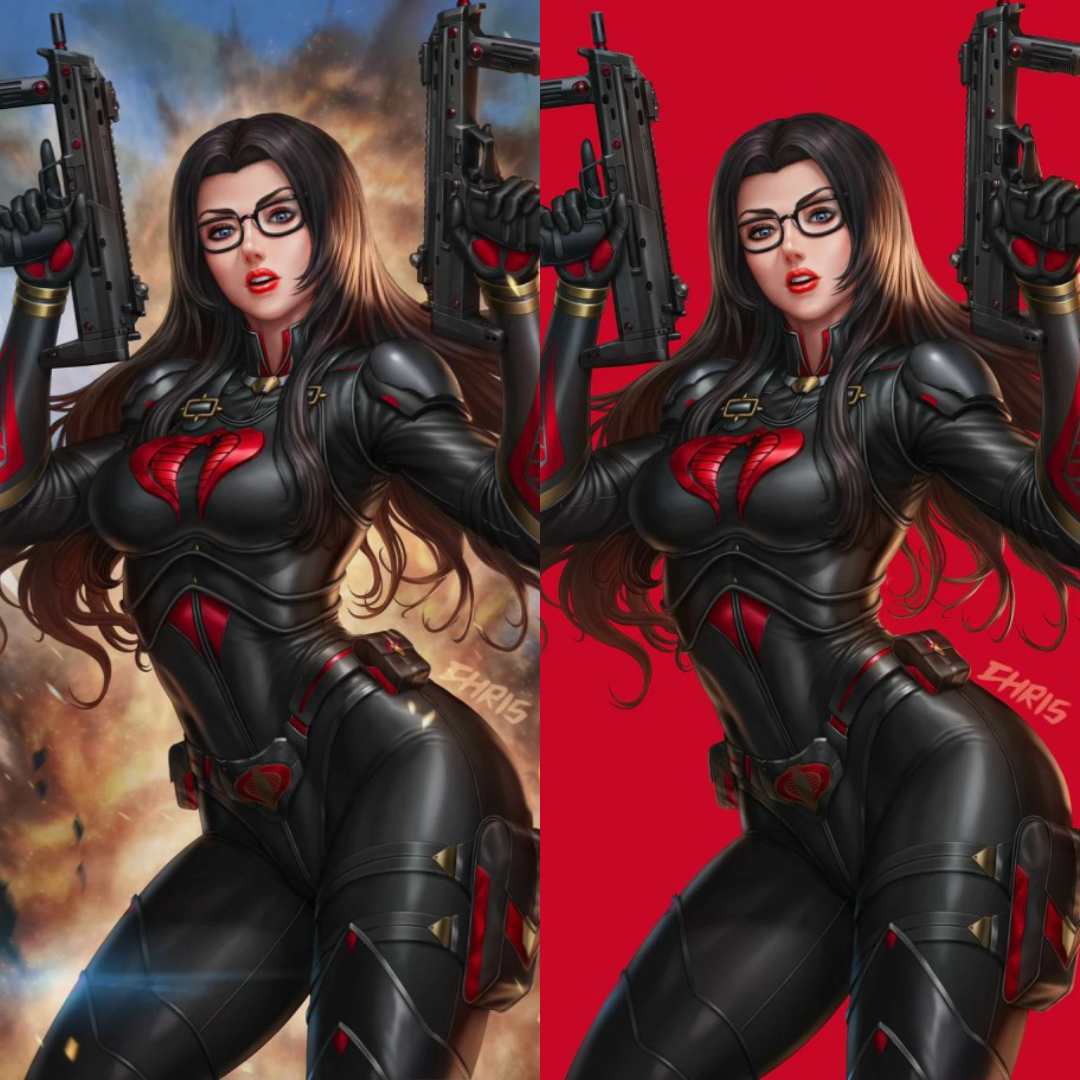 🐍 G.I. JOE: A Real American Hero #322 Chris Ng Baroness Virgin Variant