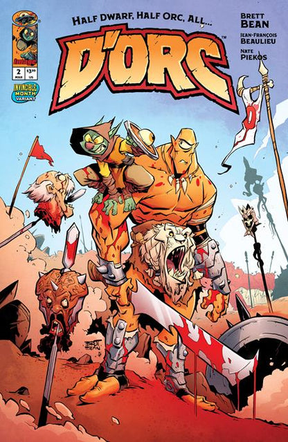 ✏️ DORC #2 CVR C DOUBLE SIGNED BY RYAN OTTLEY & BRETT BEAN AT C2E2