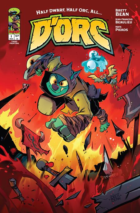 ✏️ DORC #1 3RD PRINT SIGNED BY BRETT BEAN AT C2E2