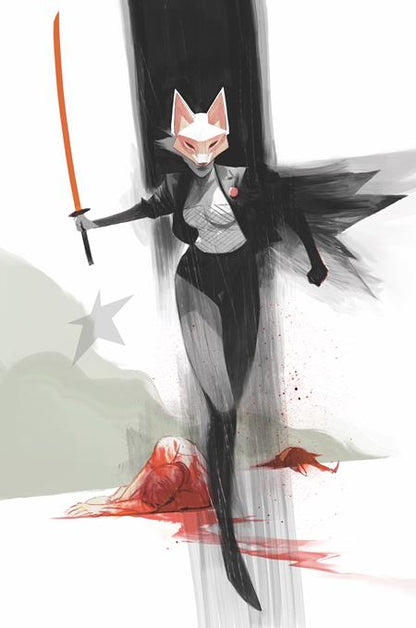 EXQUISITE CORPSES FOX MASK KILLER #1 CVR G 1:50 RATIO MIKE HUDDLESTON VIRGIN PRESALE 9/16/26
