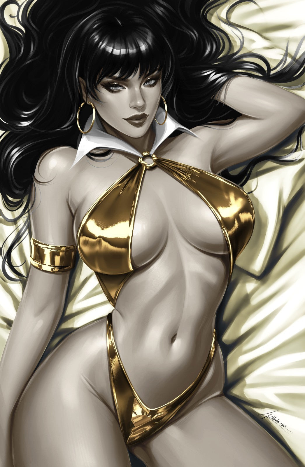 VAMPIRELLA ARMAGEDDON #6 - PILNIKOVA ART COVER B VIRGIN VARIANT KNIGHT OF COMICS