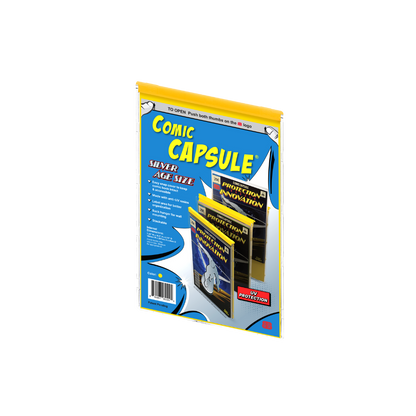 Yellow SILVER Age Size ComicCapsule