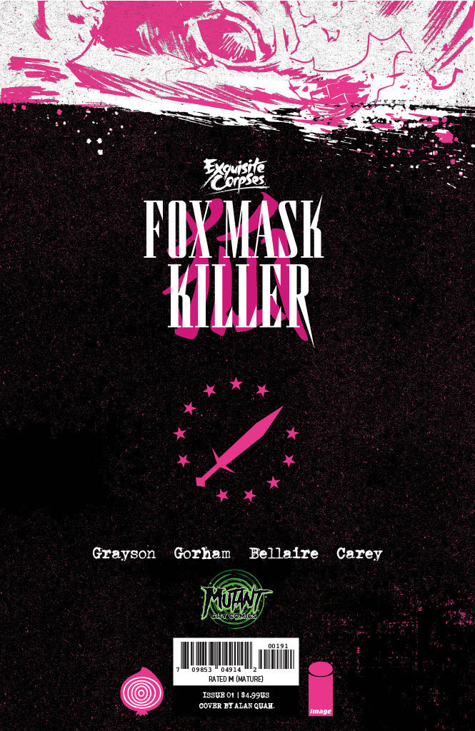 EXQUISITE CORPSES FOX MASK KILLER #1 ALAN QUAH VIRGIN EXCLUSIVE - PRESALE 9/16/26