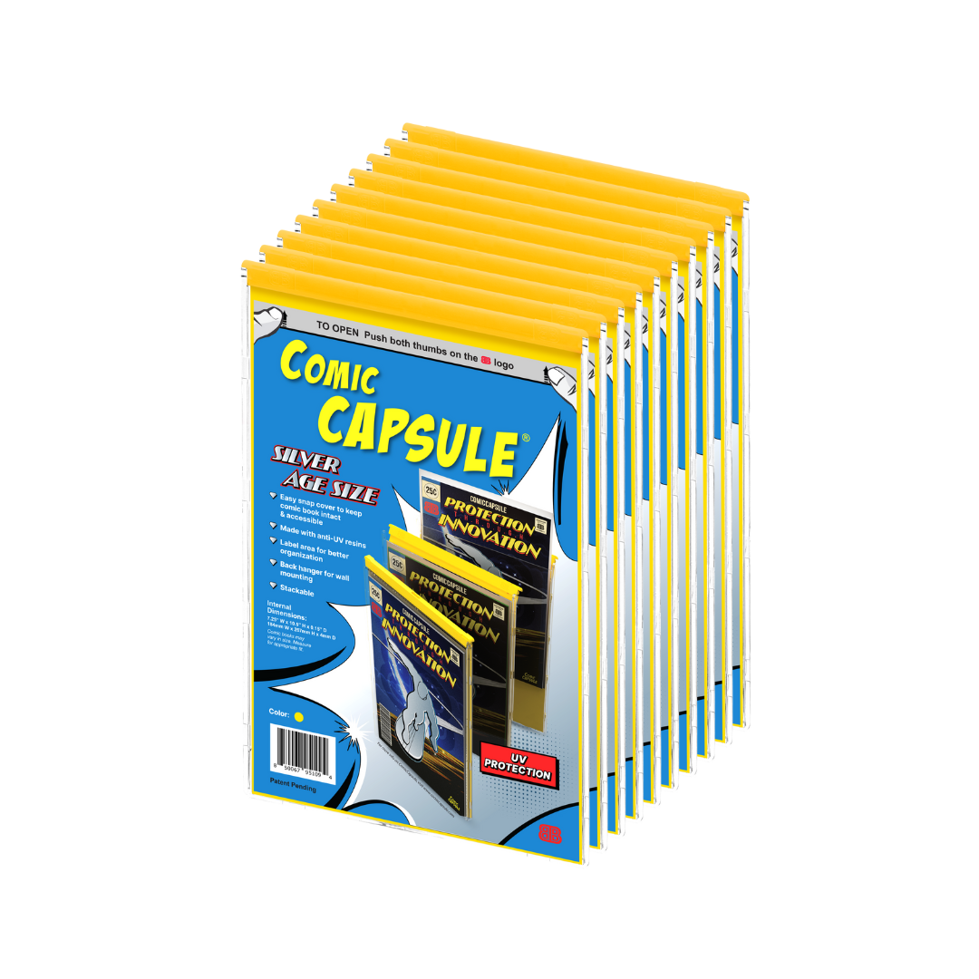 Yellow SILVER Age Size ComicCapsule