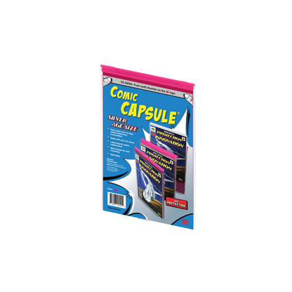 Pink SILVER Age Size ComicCapsule