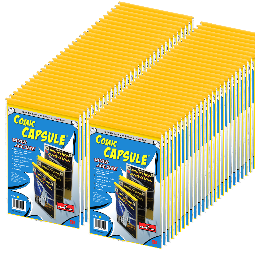 Yellow SILVER Age Size ComicCapsule