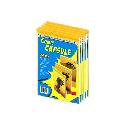 Yellow Modern Size ComicCapsule