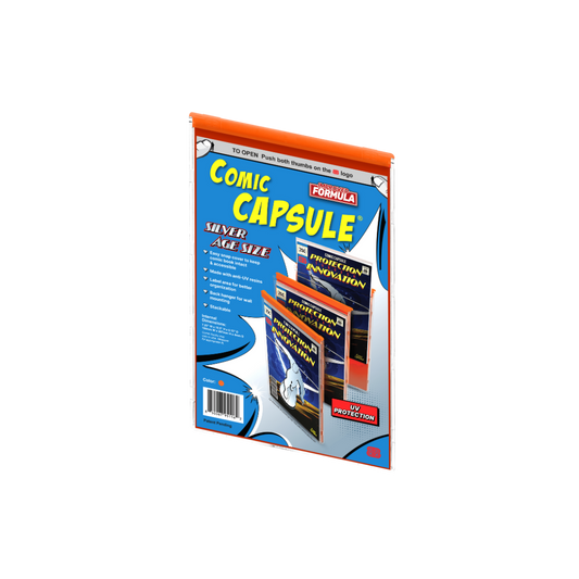 Orange SILVER Age Size ComicCapsule