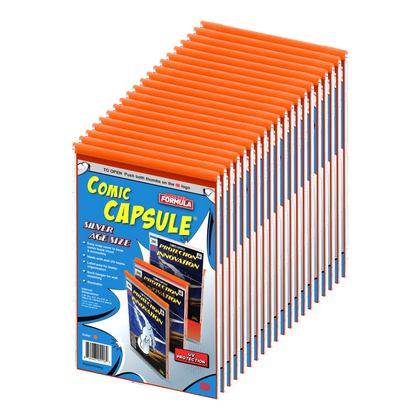 Orange SILVER Age Size ComicCapsule