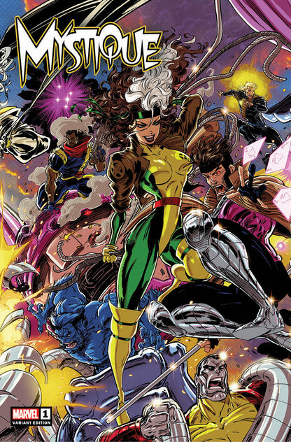 [Signed by Kaare Andrews] MYSTIQUE #1 UNKNOWN COMICS KAARE ANDREWS CONNECTING COVER EXCLUSIVE VAR [IN STOCK]