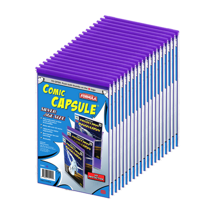 Purple SILVER Age Size ComicCapsule