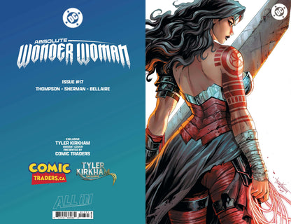 [FOIL] ABSOLUTE WONDER WOMAN #17 TYLER KIRKHAM Megacon 2026 EXCLUSIVE VIRGIN VAR