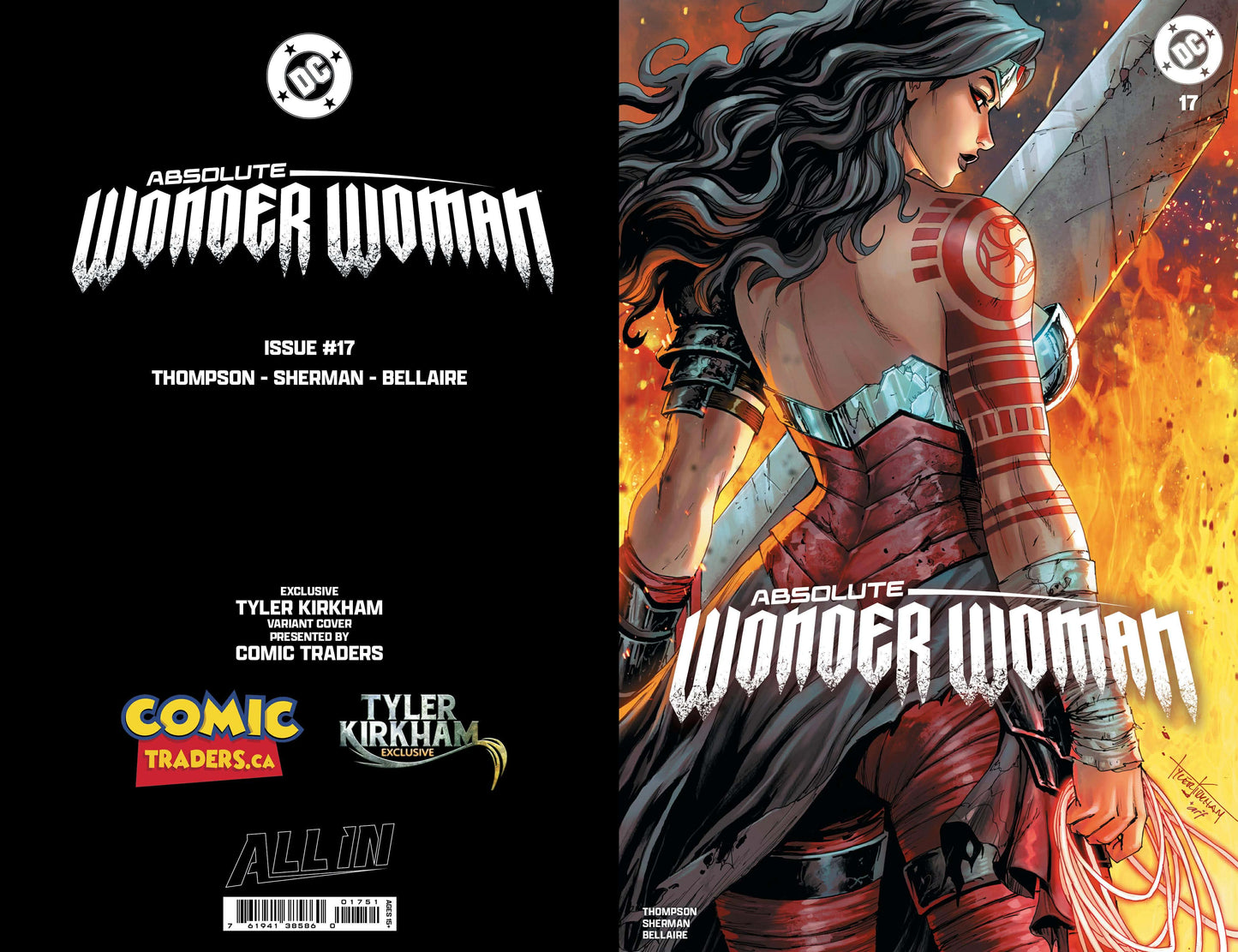 ABSOLUTE WONDER WOMAN #17 TYLER KIRKHAM Megacon 2026 EXCLUSIVE VAR