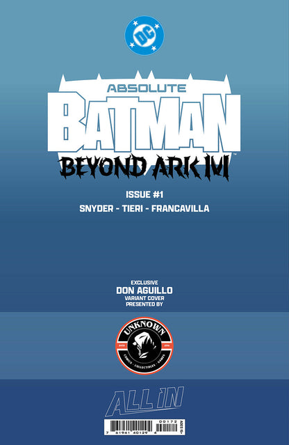 [FOIL] ABSOLUTE BATMAN BEYOND ARK M #1 DON AGUILLO EXCLUSIVE VIRGIN VAR PRESALE 12/16/26