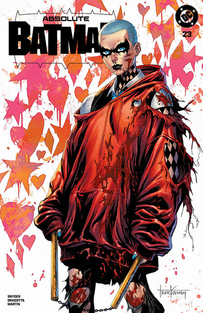 ABSOLUTE BATMAN #23 KIRKHAM- QUINN BATTLE DAMAGED EXCLUSIVE PRESALE 8/12/26