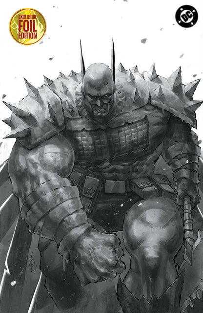 [FOIL] ABSOLUTE BATMAN #23 ALAN QUAH WRAPAROUND EXCLUSIVE B&W VIRGIN 8/12/26
