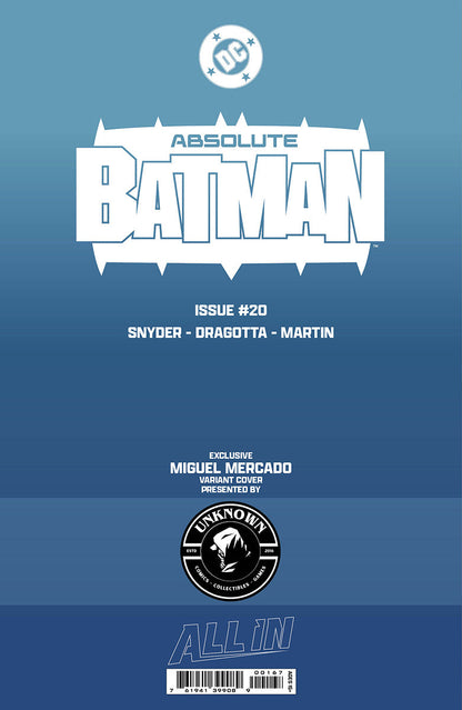 ABSOLUTE BATMAN #20 MIGUEL MERCADO EXCLUSIVE VIRGIN VAR