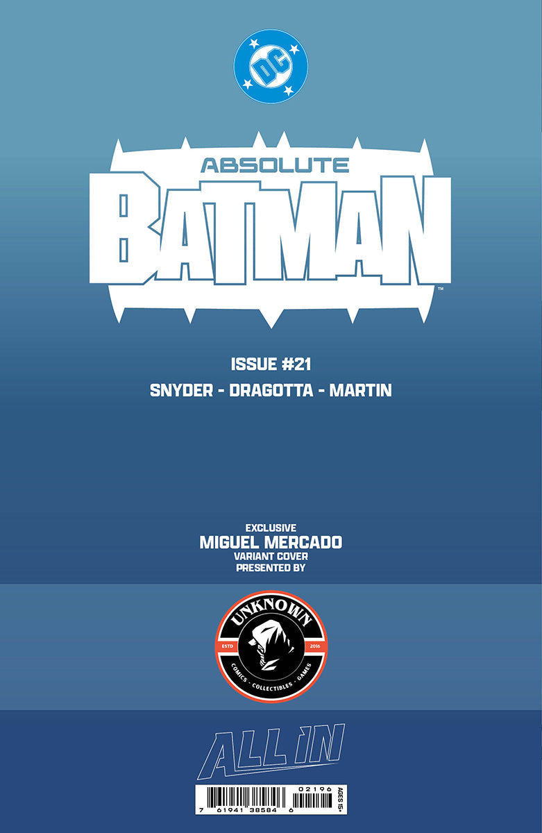 ABSOLUTE BATMAN #21 MIGUEL MERCADO EXCLUSIVE VAR