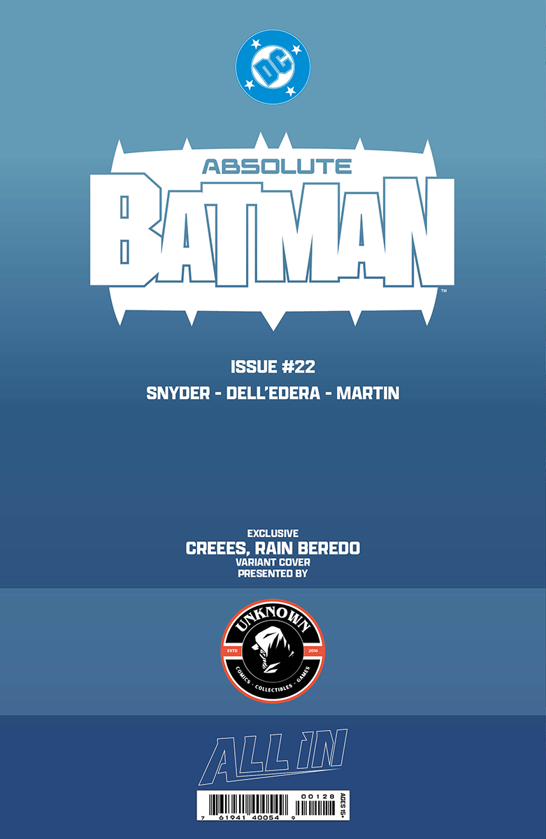 ABSOLUTE BATMAN #22 CREEES EXCLUSIVE VAR