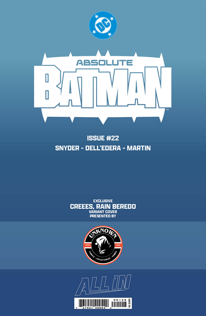 ABSOLUTE BATMAN #22 CREEES EXCLUSIVE VAR