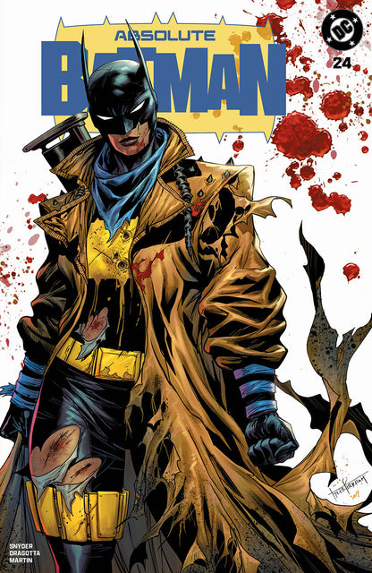 ABSOLUTE BATMAN #24 TYLER KIRKHAM BATTLE DAMAGED THE BAT EXCLUSIVE PRESALE 9/23/26