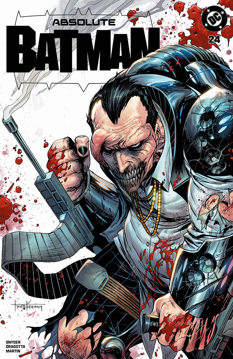 ABSOLUTE BATMAN #24 TYLER KIRKHAM BATTLE DAMAGED PENGUIN EXCLUSIVE PRESALE 9/23/26
