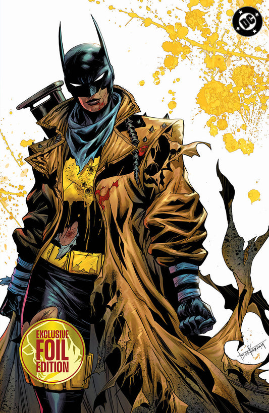 [FOIL] ABSOLUTE BATMAN #24 TYLER KIRKHAM BATTLE DAMAGED THE BAT EXCLUSIVE VIRGIN PRESALE 9/23/26