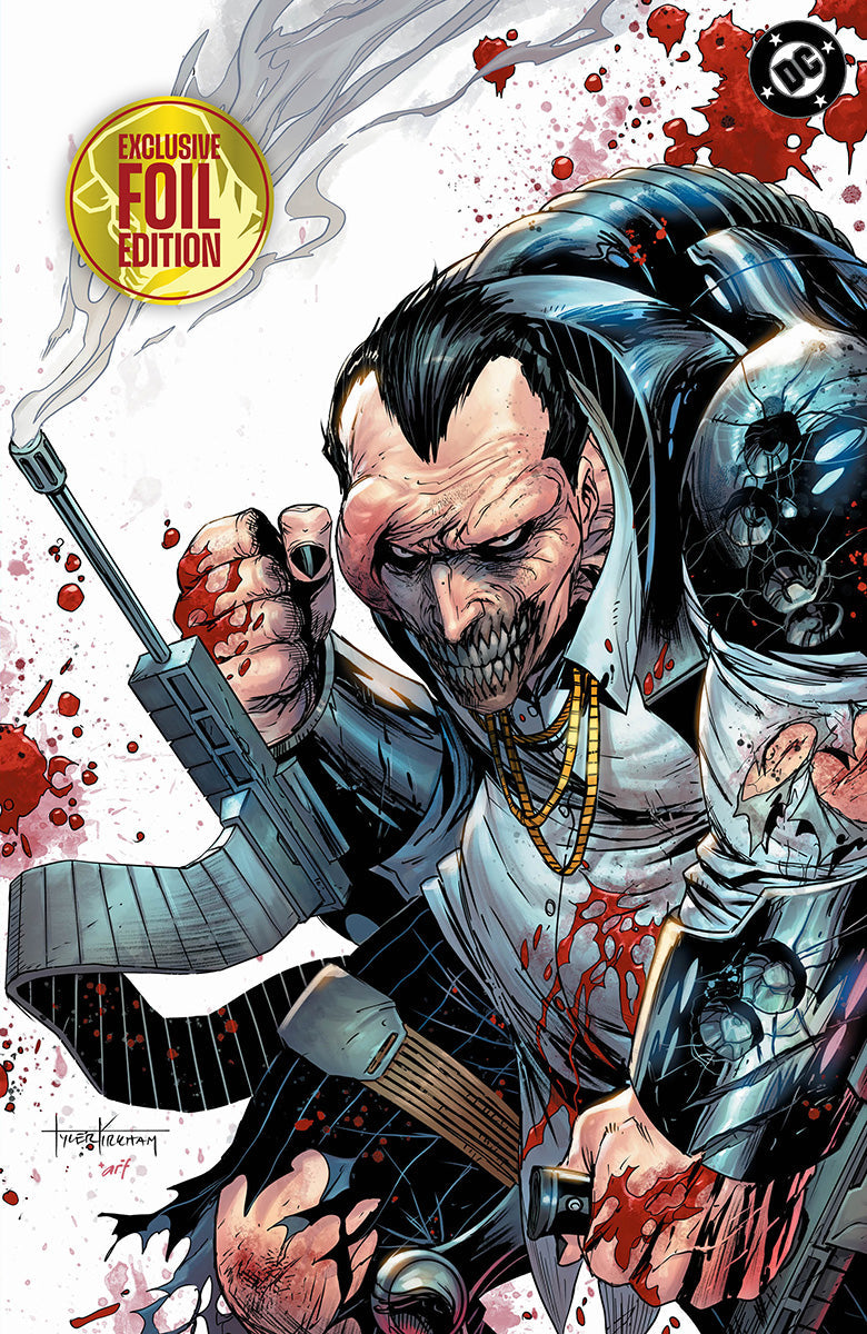 [FOIL] ABSOLUTE BATMAN #24 TYLER KIRKHAM BATTLE DAMAGED PENGUIN EXCLUSIVE VIRGIN PRESALE 9/23/26