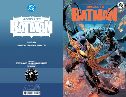 ABSOLUTE BATMAN #24 TONY DANIEL EXCLUSIVE VAR PRESALE 9/23/26