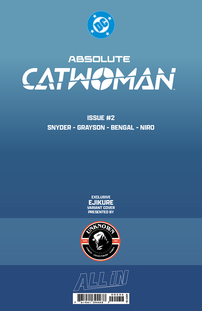 ABSOLUTE CATWOMAN #2 EJIKURE EXCLUSIVE VAR