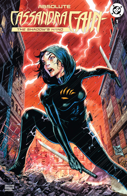 ABSOLUTE CASSANDRA CAIN THE SHADOW'S HAND #1 TONY DANIEL EXCLUSIVE PRESALE 9/23/26