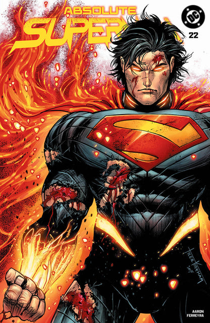 ABSOLUTE SUPERMAN #22 TYLER KIRKHAM BATTLE DAMAGED TRADE EXCLUSIVE