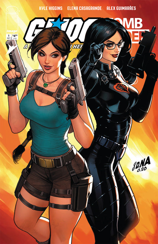 GI JOE A REAL AMERICAN HERO TOMB RAIDER #1 DAVID NAKAYAMA EXCLUSIVE PRESALE 9/12/26