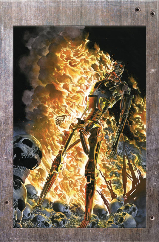 TERMINATOR #1 CVR S 1:40 Incentive Alex Ross Burning Earth Virgin