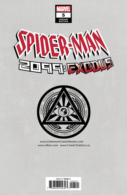 Spider-Man 2099: Exodus #5 Unknown Comics Alan Quah Exclusive Var (08/03/2022)