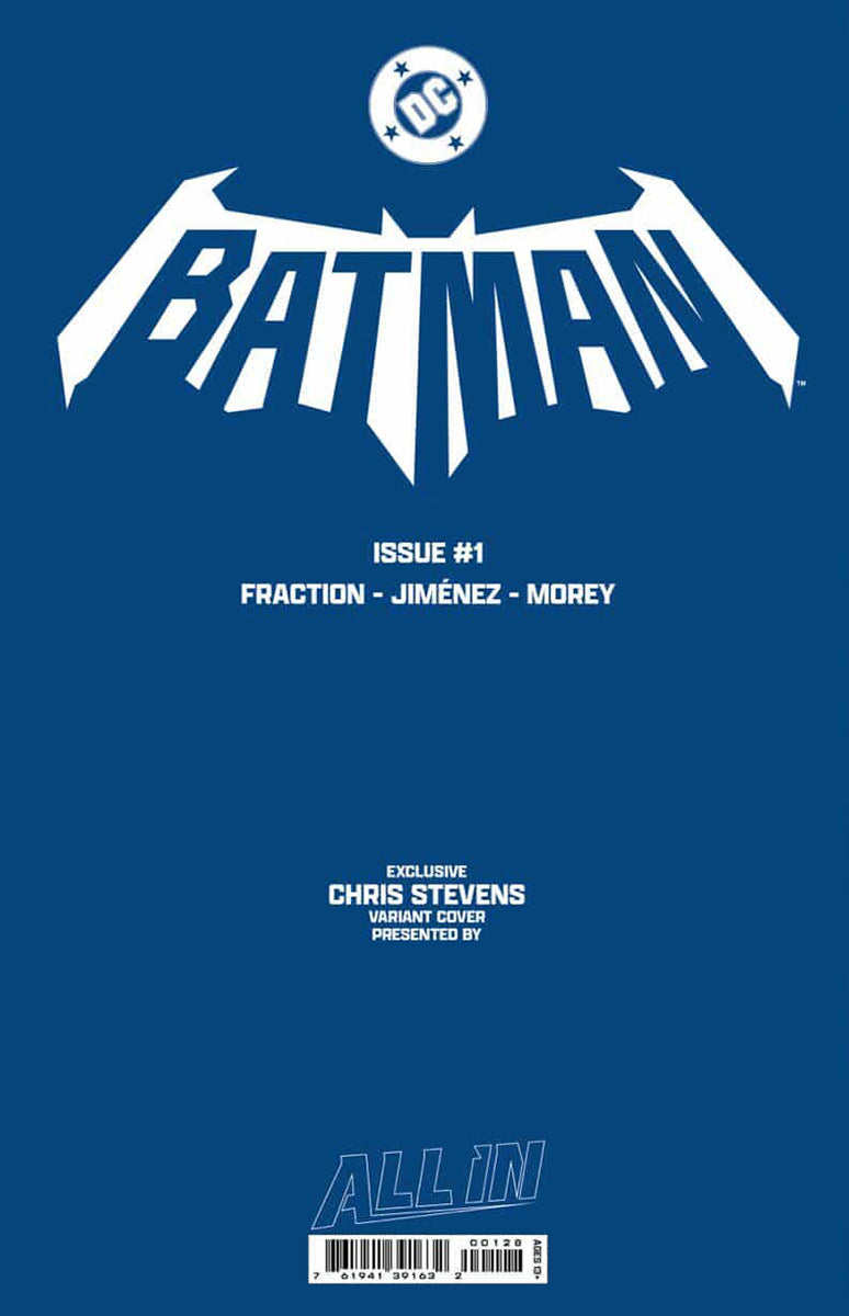 [FOIL] BATMAN #1 CHRIS STEVENS EXCLUSIVE VIRGIN VAR [09/10/2025]