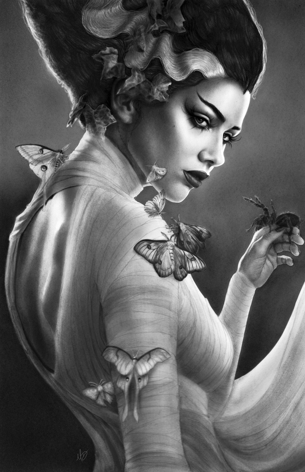 UNIVERSAL MONSTERS: THE BRIDE OF FRANKENSTEIN LIVES #1 MICHELLE DIAS VIRGIN VAR EXCLUSIVE