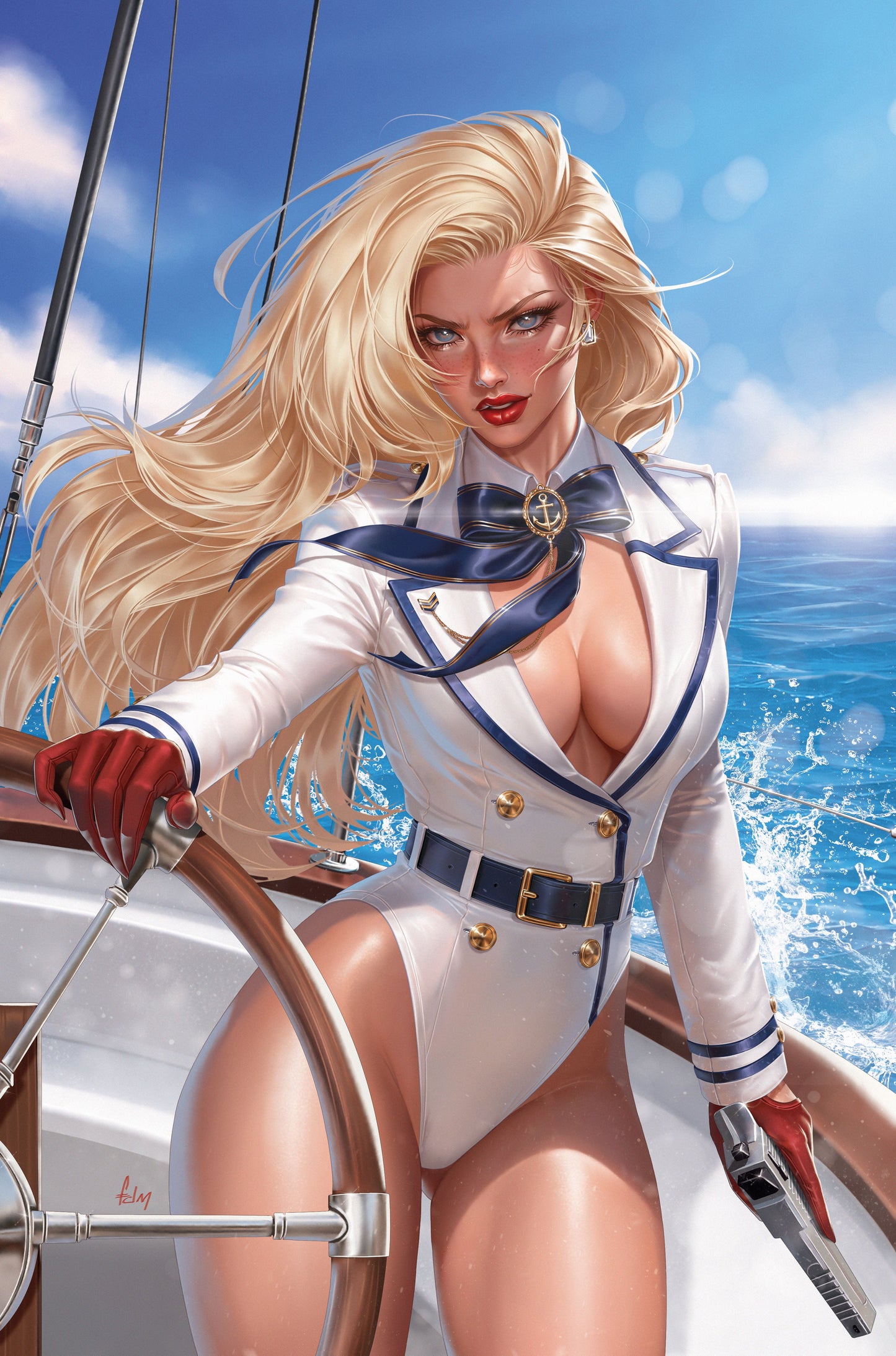 GUN HONEY DOUBLE DOWN #2 FADIME YILDIRIM CVR A VIRGIN VARIANT SDCC 2026 EXCLUSIVE