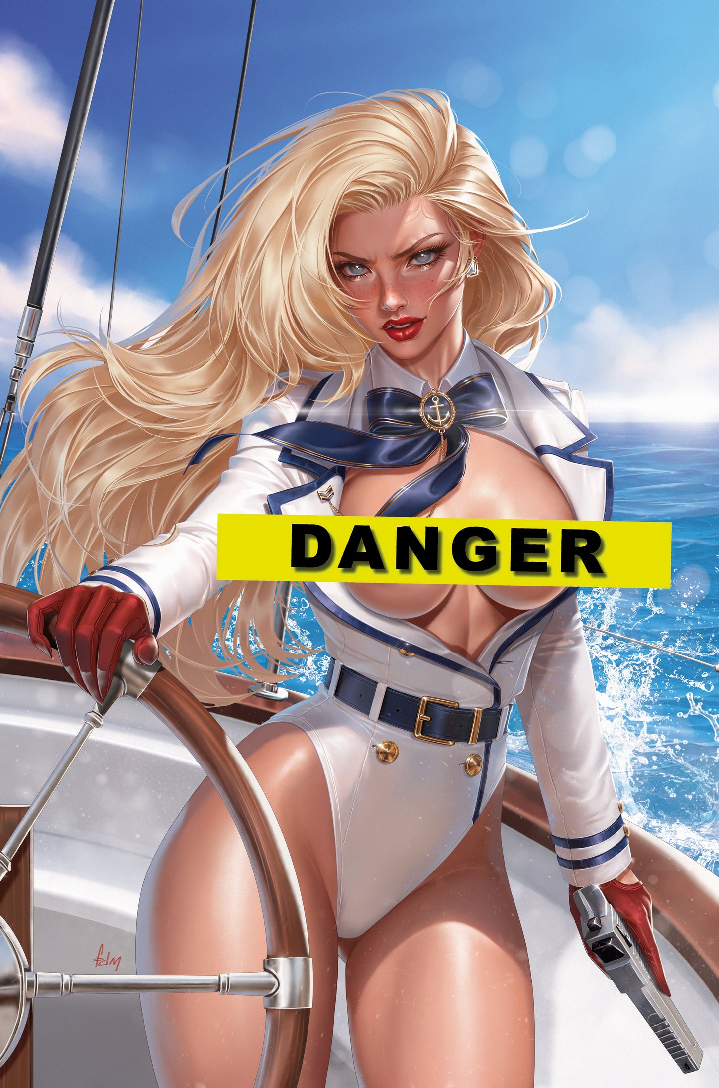 GUN HONEY DOUBLE DOWN #2 FADIME YILDIRIM CVR B VIRGIN VARIANT SDCC 2026 EXCLUSIVE